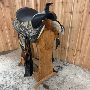 Used Abetta Synthetic Trail Saddle, 15" Seat