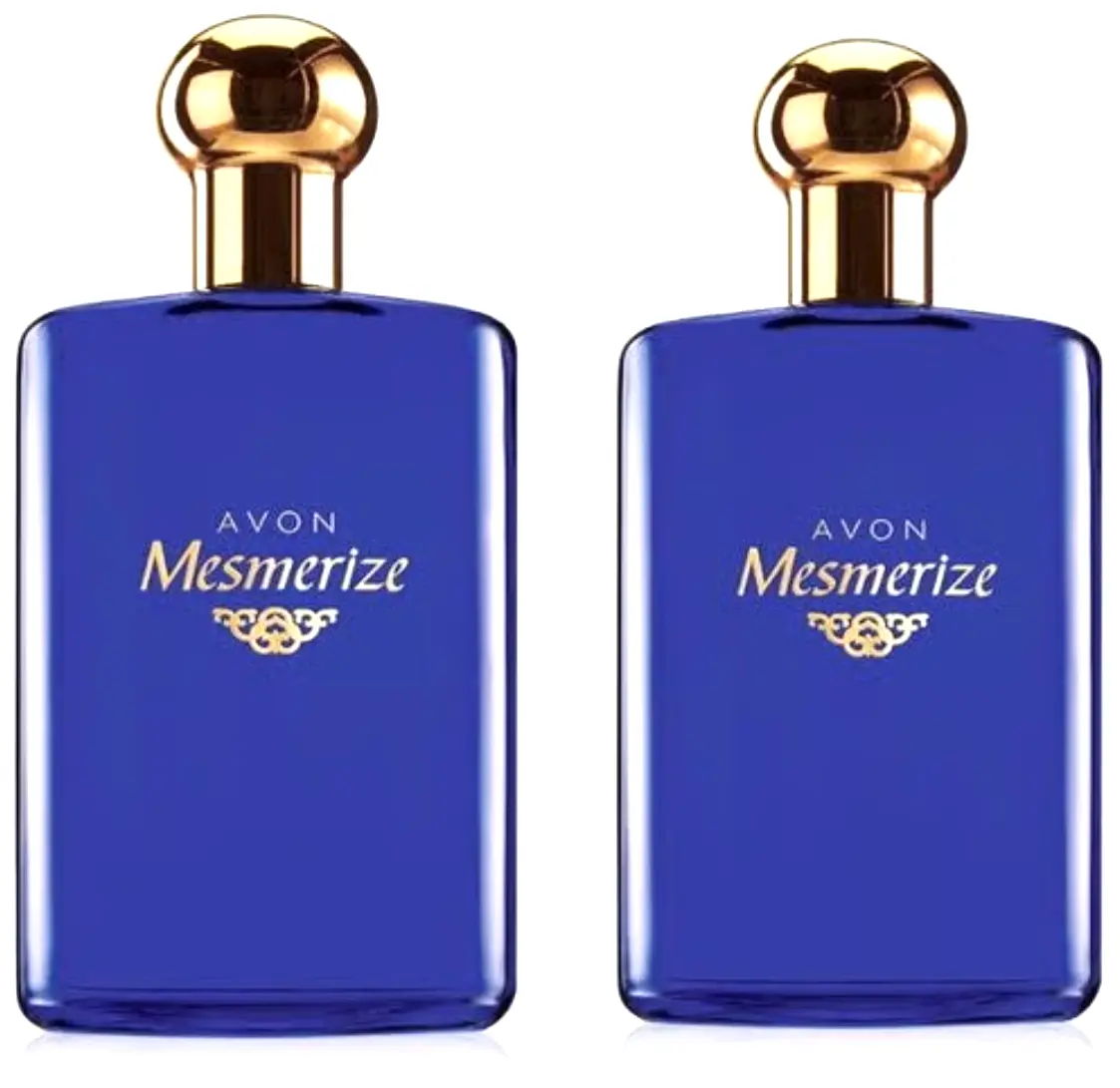 AVON Mesmerize Cologne Spray for Men, 3.4 Fl Oz – Long-Lasting Woody & Spicy Fragrance (Pack of 2)