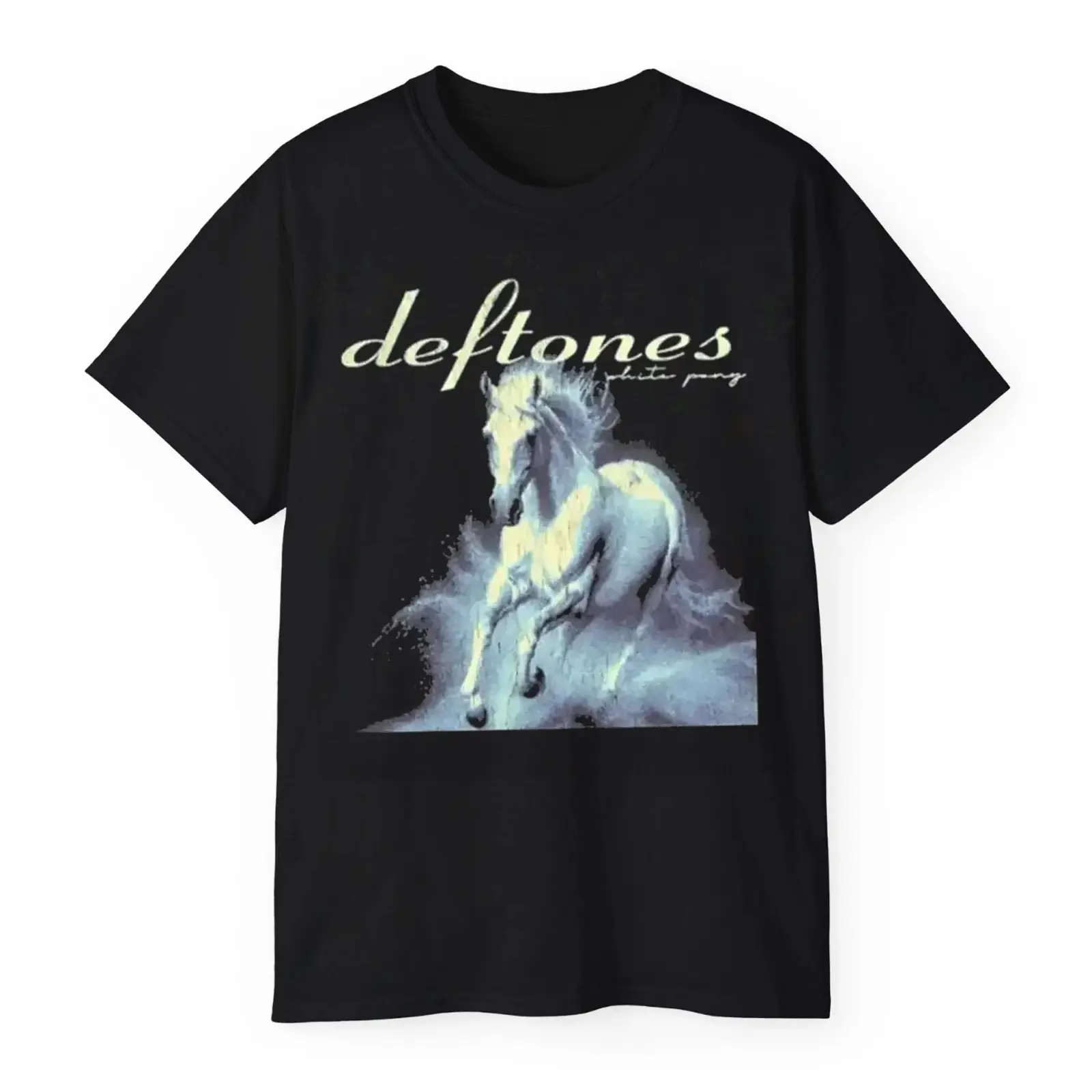 🎵 🖤 Deftones White Pony T-Shirt – White Pony Inspired Graphic Tee Gift for Music Fans