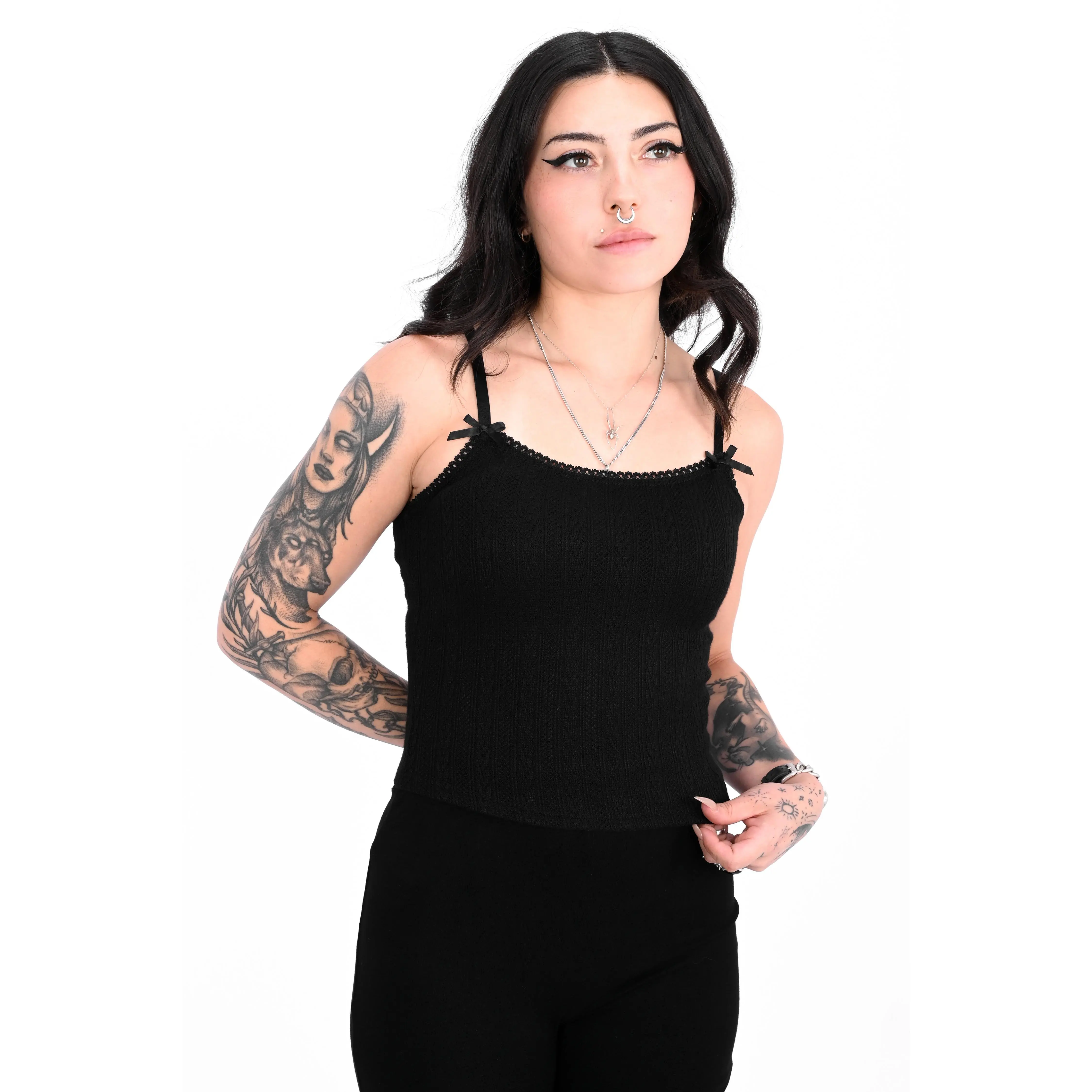 Pointelle Cami - No Restock! Med/4XL left!