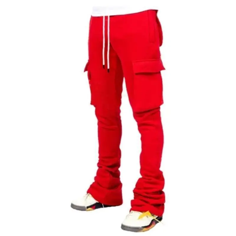 Red With pocket_Beige