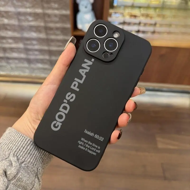 Isaiah 60:22 Christian-Themed Winter AestheticPhone Case suitable for 17/16/15/14/13/12/11pro promax plus air ,A Protective Gift for Christian Sisters, Women, And Men. Cover Protection Shockproof Protector Casing Smartphone