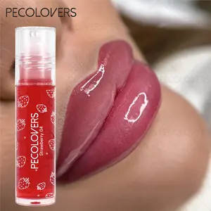 1PC Fruit Flavor Moisturizing Ball Lip Oil, Moisturizing Lip Care, with A Smooth Finish, Long-lasting Moisture, Autumn and Winter, High Gloss, A Must-have Makeup Tool for Everyday