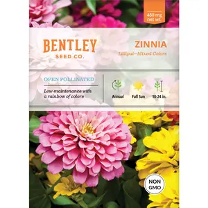 Zinnia, Lilliput Seed Packets