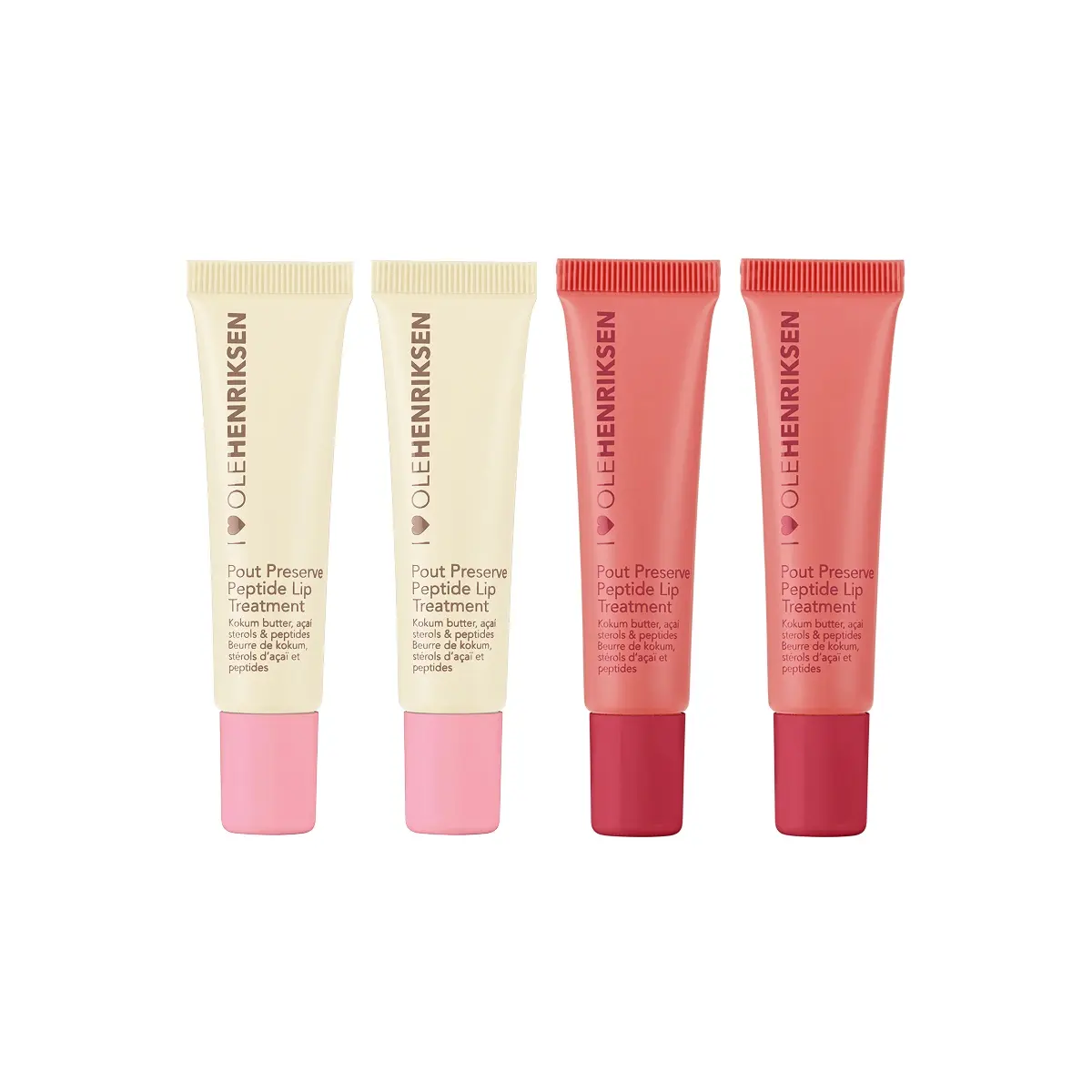 Two Vanilla + Two Strawberry Sorbet