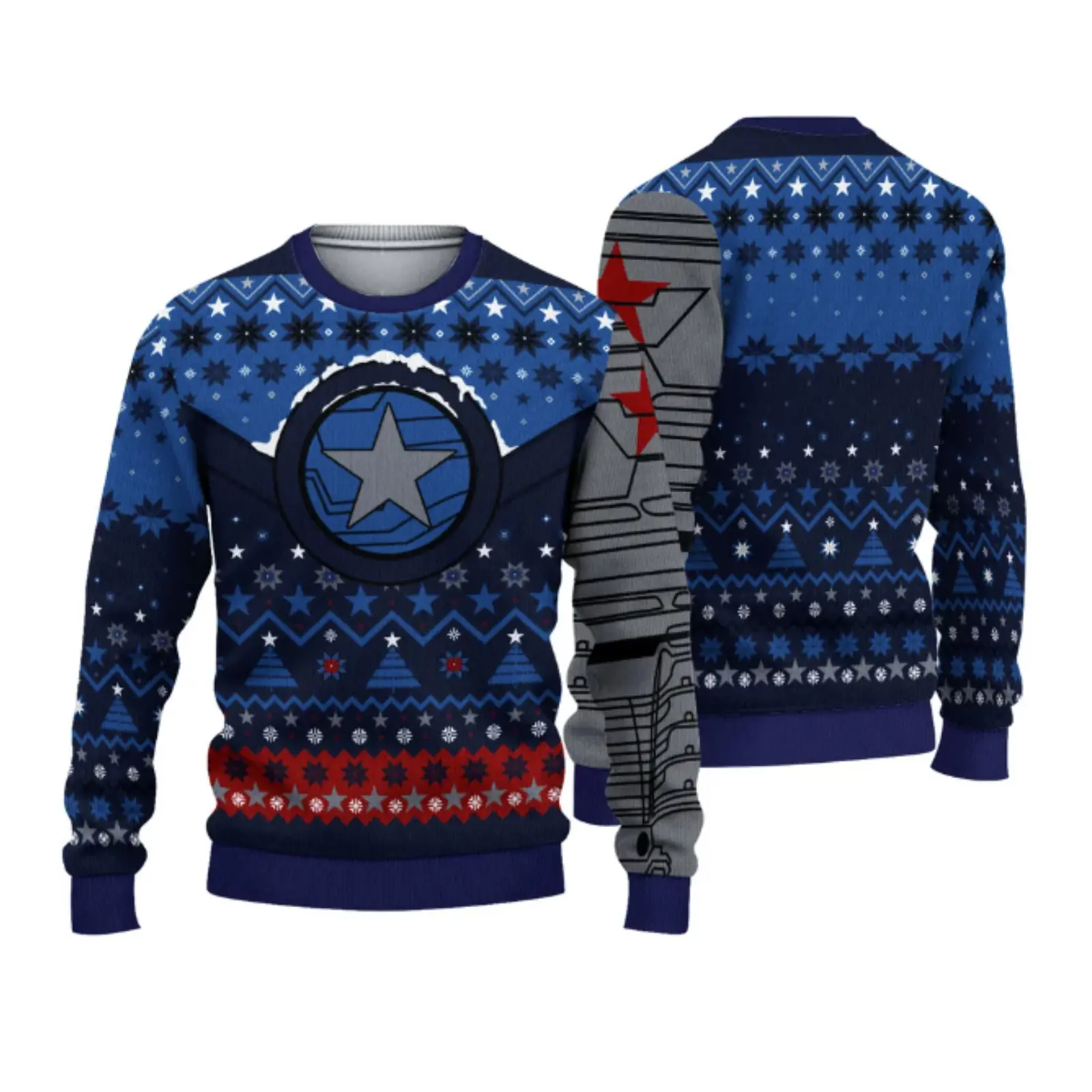Xmas Ugly Sweater, Funny Winter Ugly Sweater, Gift for Dad, Gift for mom