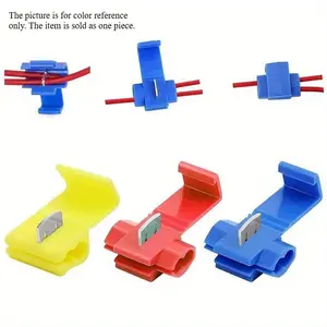 20pcs Quick Splice Wire Connectors: Solderless Snap Electrical Connectors for Insulated Wire Crimp Connector Terminals