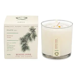 Kobo Rustic Pine By Kobo Plant The Box Pure Soy Candle For Unisex