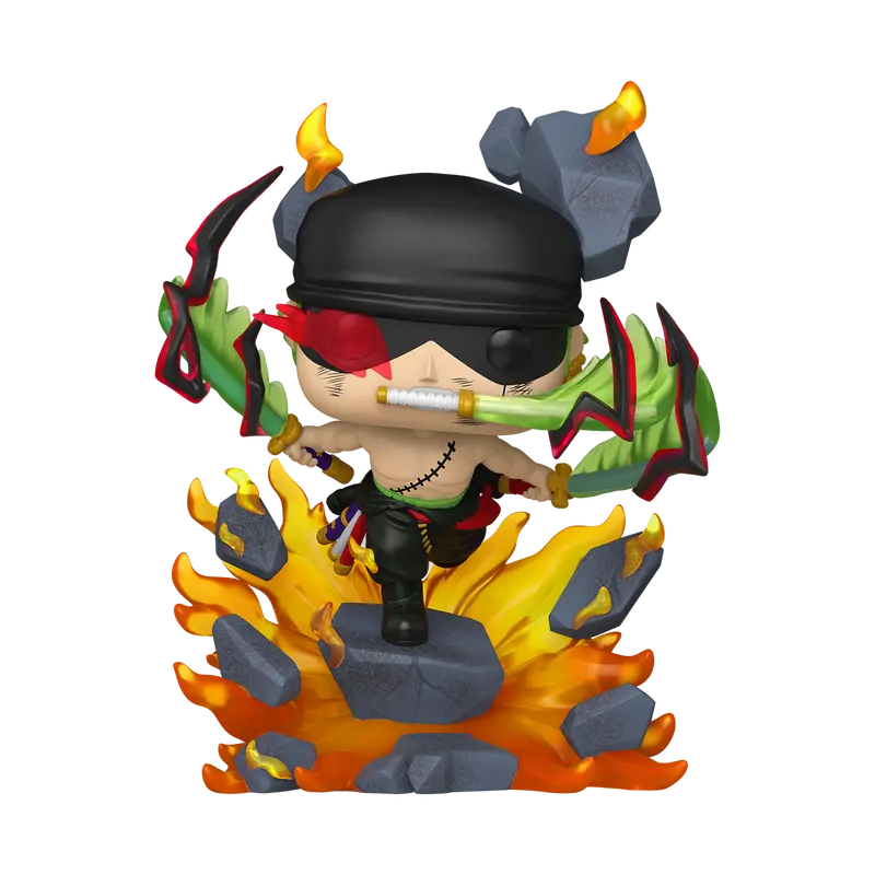 Funko Pop Premium Vinyl Figure One Piece Roronoa Zoro King of Hell #2151