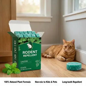Mouse repellent ball specifically for mice; safe for children and pets; long-lasting mouse control; an essential household mouse prevention tool
