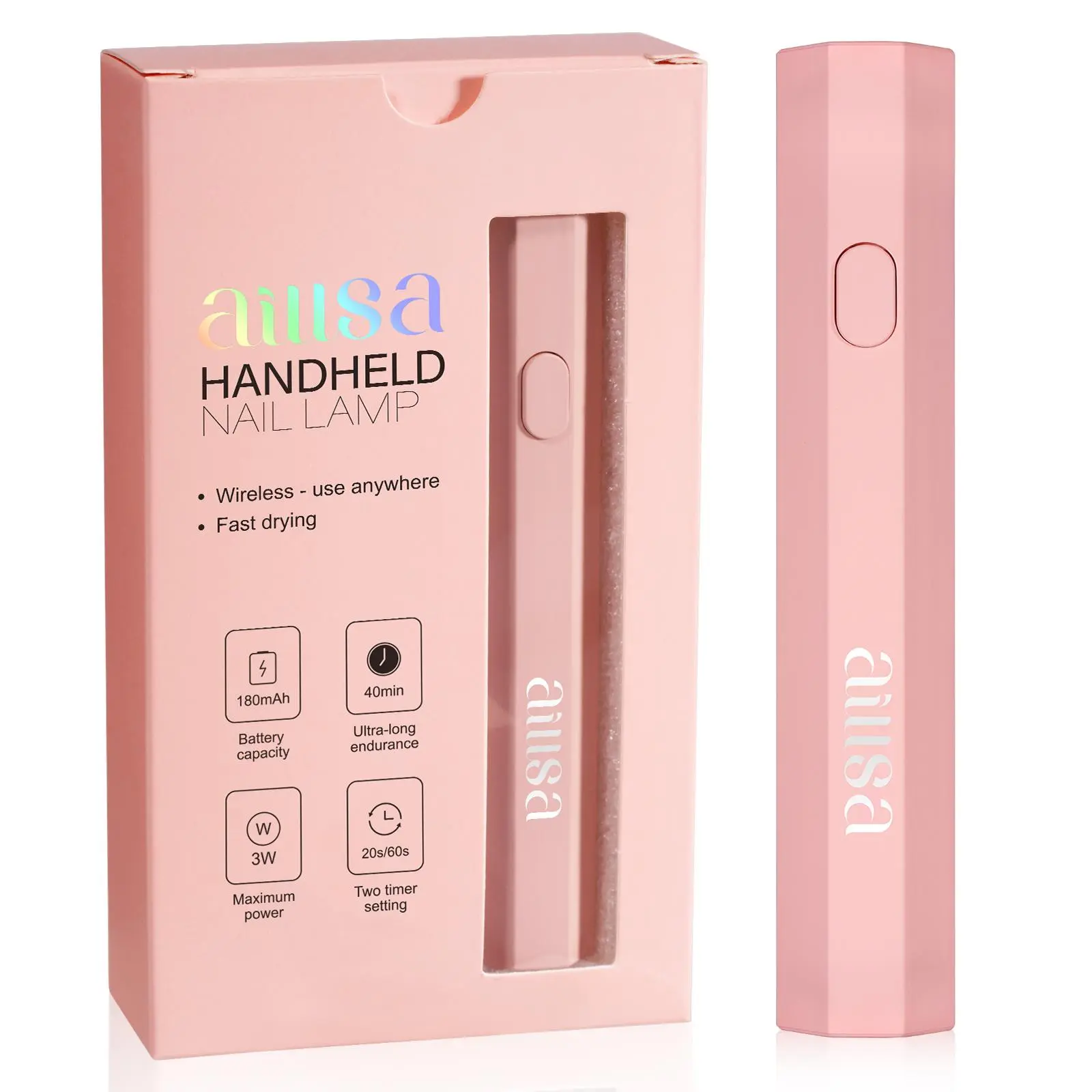 Handheld UV Light (Pink)