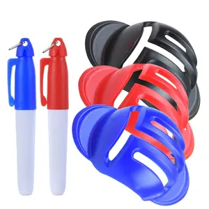 Golf Ball Line Marker Template, Precision Golf Alignment Tool, Push-Up Targeting Kit, Golf Accessory, Gift for Men and Women Golfers