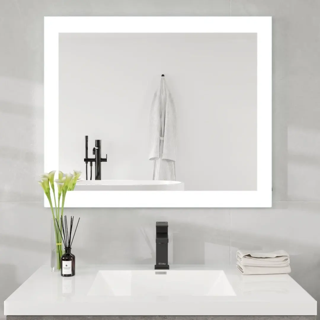 Eviva Frame 35" x 24" Rectangular Frameless Mirror