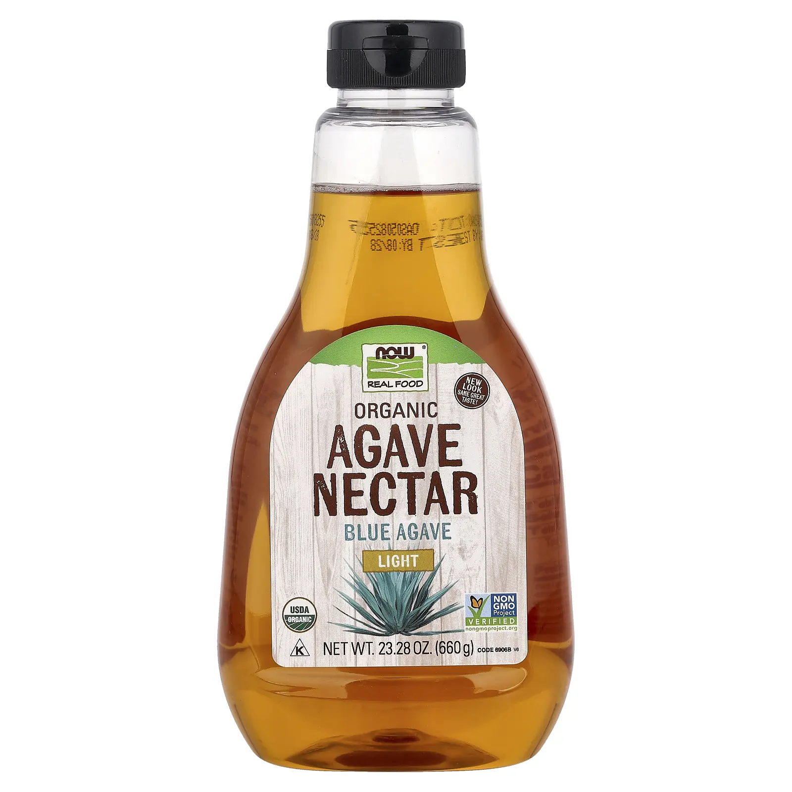 NOW Foods Real Food, Organic Agave Nectar, Light, 23.28 oz (660 g) NOW Foods Real Food, Organic Agave Nectar, Light, 23.28 oz (660 g)