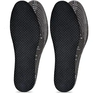 JobSite Odor Stop Insoles - Activated Charcoal Insoles - 2 Pairs