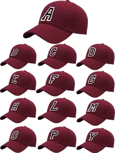 Women's 26 Letter Baseball Cap, High-End Fashion Casual Sporty Outdoor Sun Hat, Unisex Fitted All Seasons Adjustable, Quality Caps