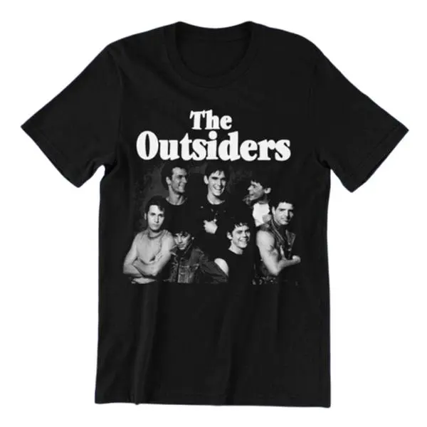 Shop The Outsiders T-shirt - S Available Now Tshirt Classic Cotton Menswear Top Hoodie Spandex