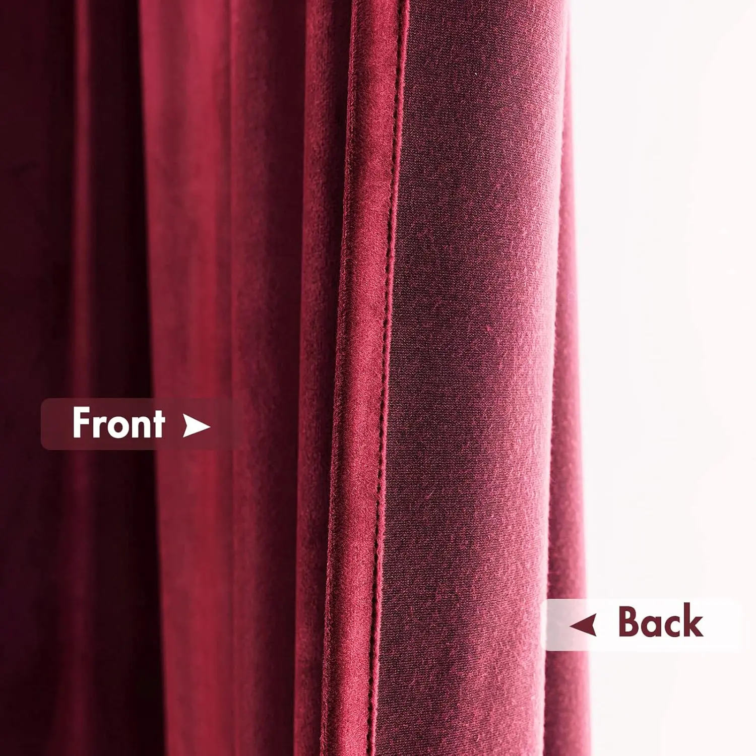 Burgundy Velvet Curtains Thermal Blackout Christmas Drapes for Bedroom Living Room Darkening 96 Inches Long Curtains Panels Rod Set of 2 Burgundy Velvet Curtains Thermal Blackout Christmas Drapes for Bedroom Living Room Darkening 96 Inches Long Curtains Panels Rod Set of 2