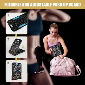 54 hole Pilates board, widened push up board