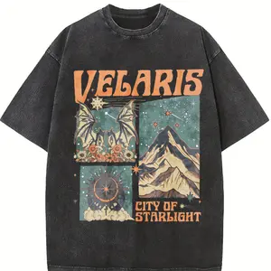 Velaris City Of Starlight Acotar Vintage Graphic Tee The Night Court Shirt Acotar Shirt Bookish Gifts For Lovers
