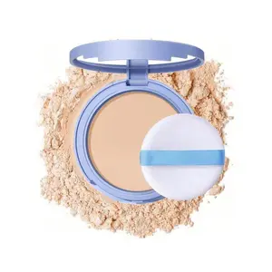 Oil Control Face Pressed Powder,Matte Smooth Flawless Setting Powder Makeup,Waterproof Long Lasting Finishing Powder,Cruelty Free Lightweight Face Cosmetics,0.35Oz