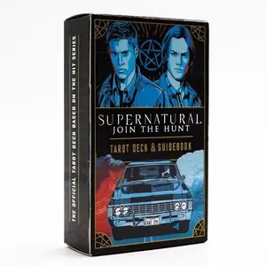 Supernatural Tarot Deck and Guidebook Card Game Supernatural Join The Hunt Tarot Deck With Pdf Guidebook Card Board Game 78 Cards for Beginners