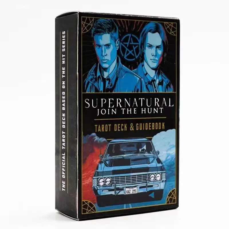 Supernatural Tarot Deck and Guidebook Card Game Supernatural Join The Hunt Tarot Deck With Pdf Guidebook Card Board Game 78 Cards for Beginners