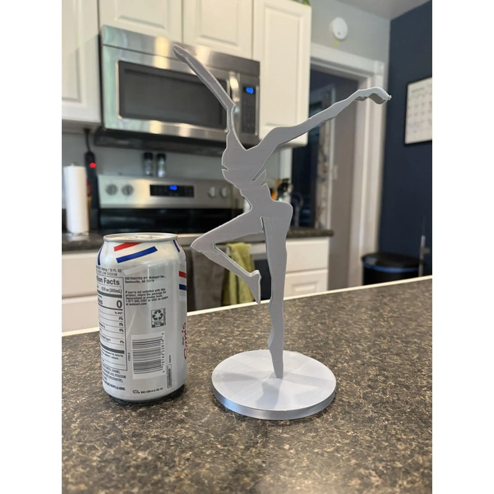 Firedancer Figurine - 4 Sizes Available: 4", 6", 8", 10" - Multiple Colors and Finishes - Decorative Sculpture