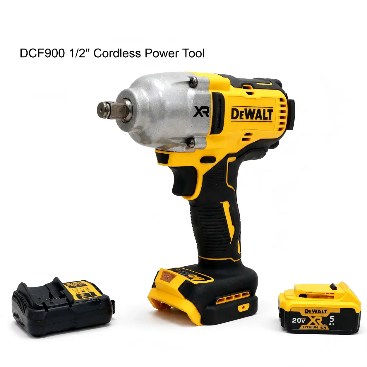 DEWALT DCF900 Cordless Impact Tool | 900N.m Breakaway Force | High-Speed 3200 Impacts/Min | Optimal for Construction & Steel Framing& Automotive Repair caulk remover glass glue