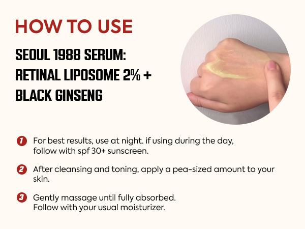 K-SECRET SEOUL 1988 Retinal Serum: 2% Retinal, Black Ginseng, Niacinamide, Bakuchiol, Vitamin C & Peptides for Wrinkle Care, Korean Skincare - 30mL K-SECRET SEOUL 1988 Retinal Serum: 2% Retinal, Black Ginseng, Niacinamide, Bakuchiol, Vitamin C & Peptides for Wrinkle Care, Korean Skincare - 30mL