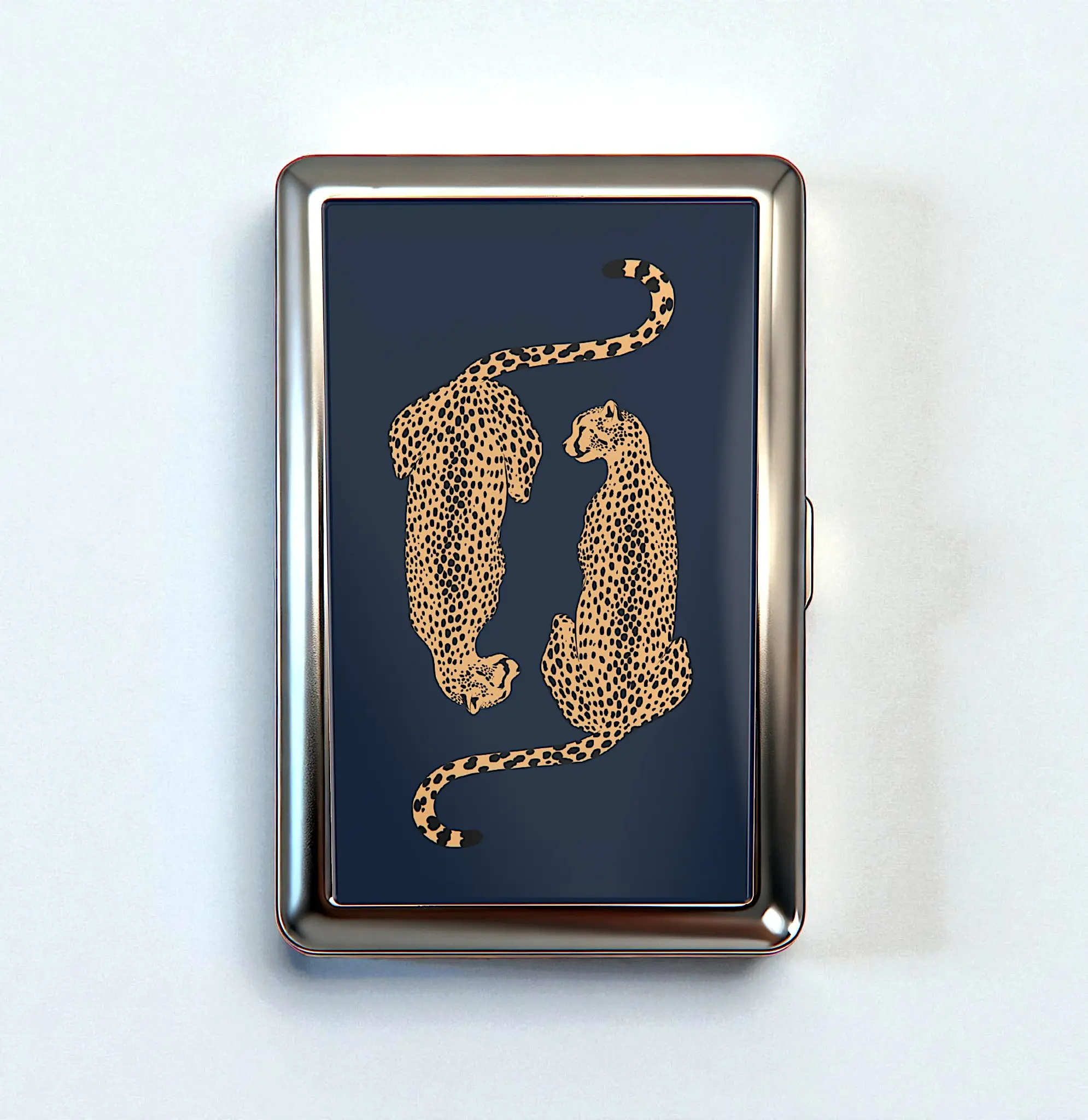 10 Styles Metal Wallet - Vintage Card Holder Trinkets Box Tin Versatile Case Business Card ID Holder