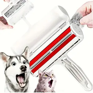Pet Hair Cleaning Savior! Sofa, Cat Bed, And Car Seat Hair Can Be Easily Cleaned By Rolling, Detachable Design, Durable Plastic Material, Perfect for Dogs, Makes Poop Scooping Easy and Keeps Surfaces Clean Always