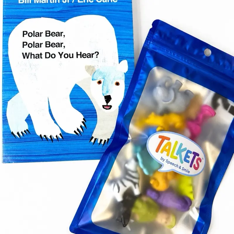 Polar Bear What Do You Hear? Story Props | Talkets Mini Objects