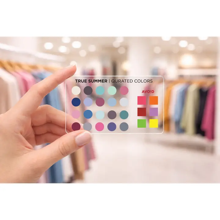 Credit Card Seasonal Color Guide