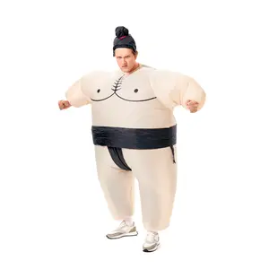 PTS Inflatable Costume Adult, Blow Up Sumo Costume for Halloween Inflatables Cosplay Party
