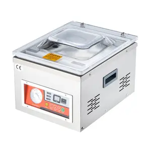 Spring new arrivals Chamber Vacuum Sealer, DZ-260A 6.5 m³/h Pump Rate, Excellent Sealing Effect with Automatic Control, 110V Kitchen Packaging Machine for Fresh Meats, Fruit Saver, Home, Commercial Using