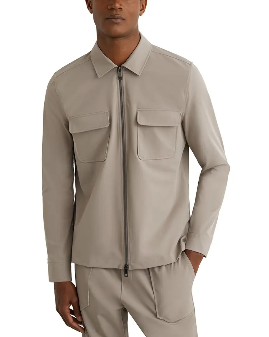 Reiss Ascend Technical Zip T Casual Shirt