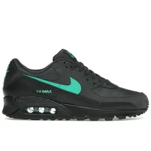 Nike Men's Air Max 90 Black Clear Jade Running Shoes, from StockX