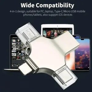 Stash X 4-1 USB 2TB - Compatible with Various Devices, Ideal for Data Storage and Transfer