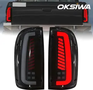 OKSIWA Sequential Full LED Tail Lights Compatible With 1995-2000 Toyota Tacoma,with Start-up Animation, Dynamic Turn Signal, Brake, Reverse Lights, Tail Lamp Rear Light Replacement