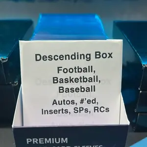 Descending Sport Chaser Box Pulls - 35 Point Top Loader Sports Card Holder for Football Basketball Baseball Autos #ed Inserts SPs RCs