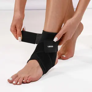 Adjustable Neoprene Unisex Breathable Ankle Support, 1 Count Ankle Brace for Workout and Daily Use, Sports & Outdoor Accessories