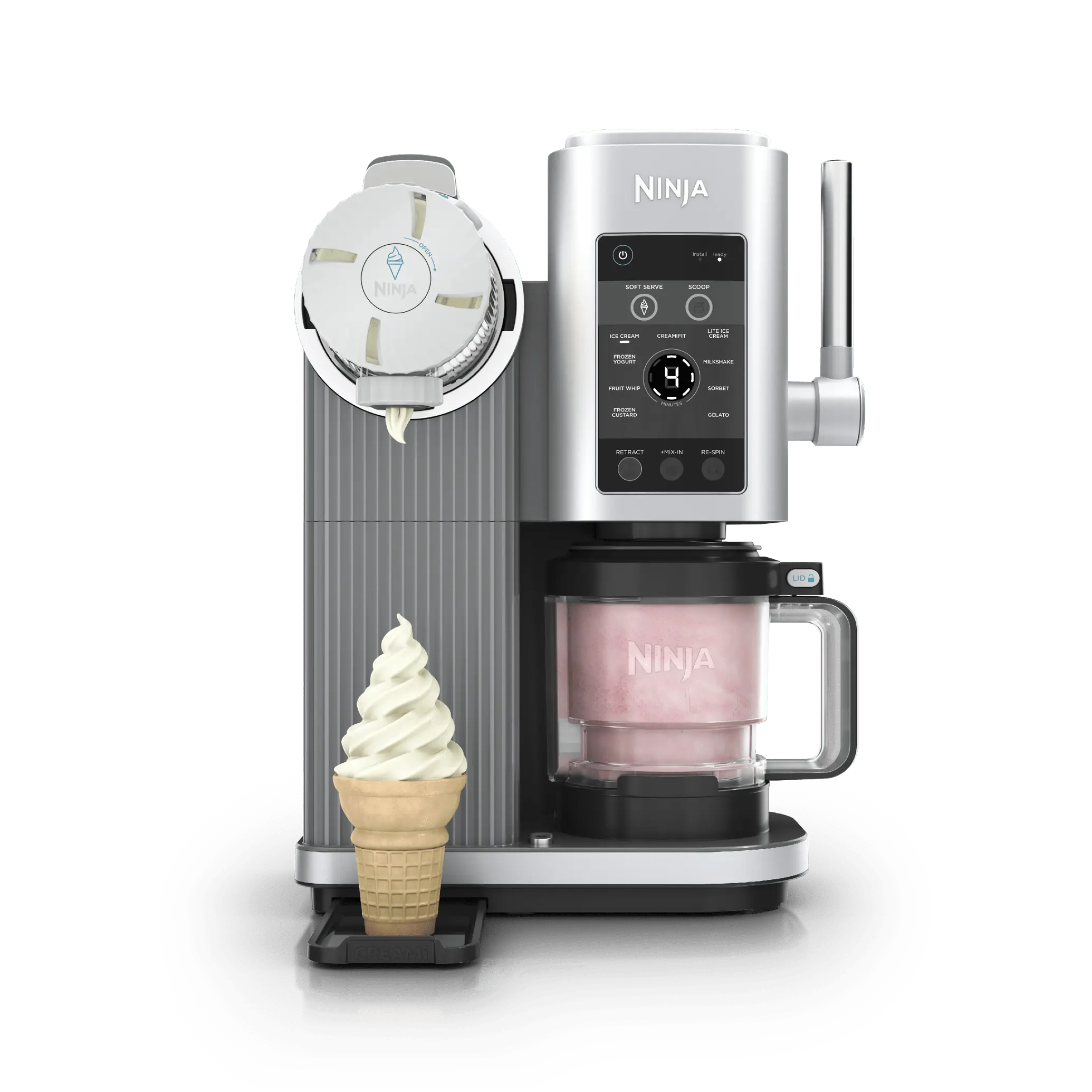 Ninja Creami Scoop & Swirl Soft Serve Ice Cream Machine - NC701 Ninja Creami Scoop & Swirl Soft Serve Ice Cream Machine - NC701