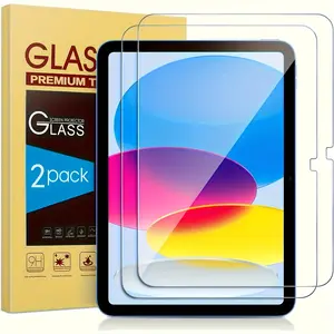 2-Pack Tablet Screen Protector for iPad 11 (11th Gen/a16), 9h Hardness, Anti-Fingerprint, Anti-Glare, Scratch-Resistant, Seamless Fit, Durable, Tempered Glass Protector