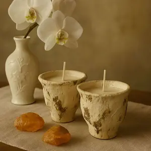 White Orchid Amber — Floral Warmth Candle | ONEKILN