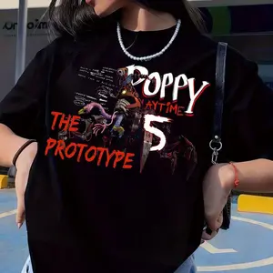 Poppy Playtime Chapter 5 Prototype Shirt, Horror Game Graphic Tee