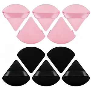 10pcs Powder Puffs, Face Powder Puffs, Cosmetic Blending Sponges, Loose Powder Makeup Tools