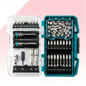 50-Piece Impact Driver Bit Set with XPS Technology for Fastening and Driving, Reusable and Durable Bits, Professional Grade Impact Bits for Secure Fastening, Versatile Bit Set for Various Applications
