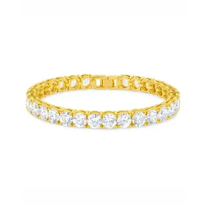 Marisol Round Cut CZ Tennis Bracelet