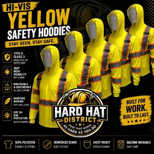 ST908 5pc Reflective shirt with hood